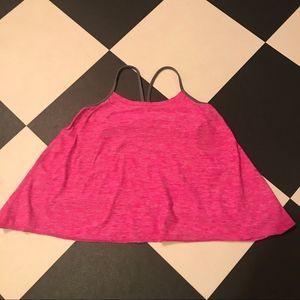 Triple Flip Tank Top Pink